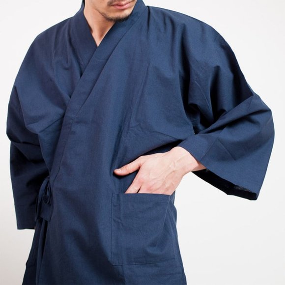 Kimono style Japanese home work clothes